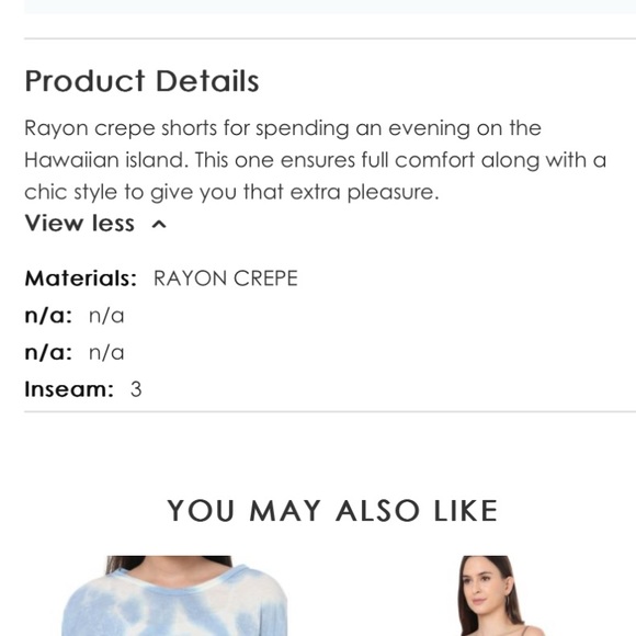 NWT Tropical Shorts - Picture 10 of 11